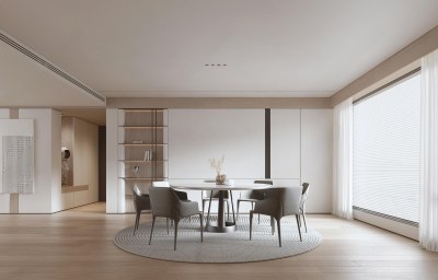 现代餐厅3D模型下载